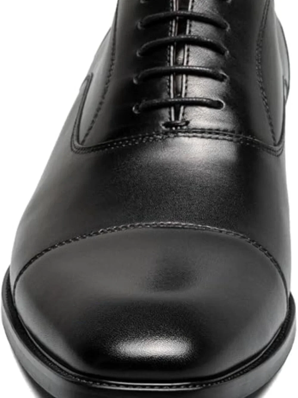 Men's Shoes - Florsheim Black Sorano Lux Cap Toe Oxford - Size 10